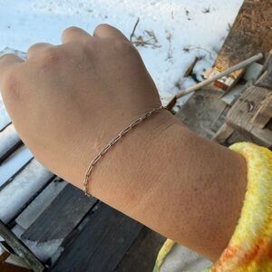 925 Sterling Silver Chain Bracelet